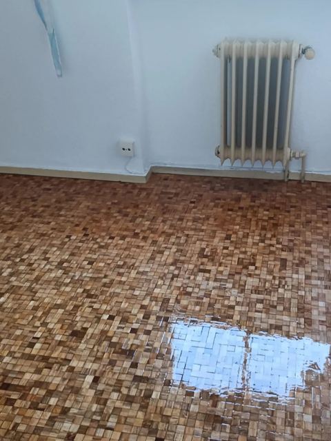 Parquet mosaico barnizado